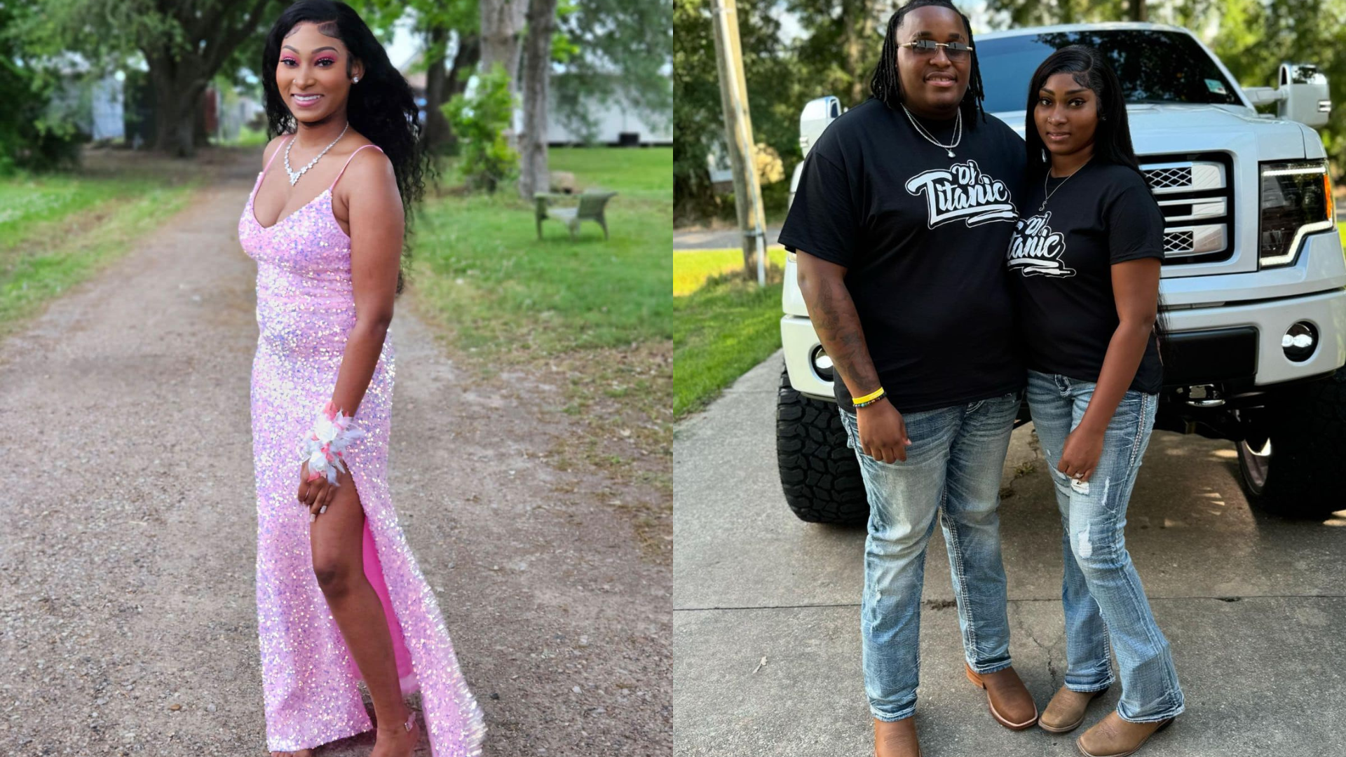 side by side of Dashayla Ardoin and Glenkeithan Robertson