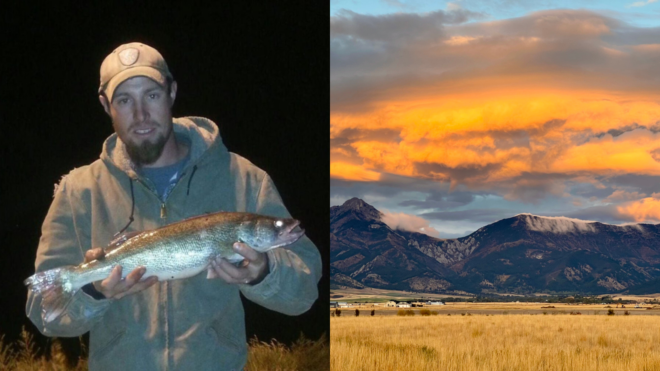 Dustin Mitchell Kjersem and Montana mountains