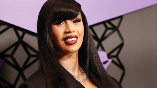Cardi B attends the fourth annual Hollywood Unlocked Impact Awards at the Beverly Hilton in Beverly Hills, California, on June 21, 2024. (Michael Tran/AFP/Getty Images/TNS)