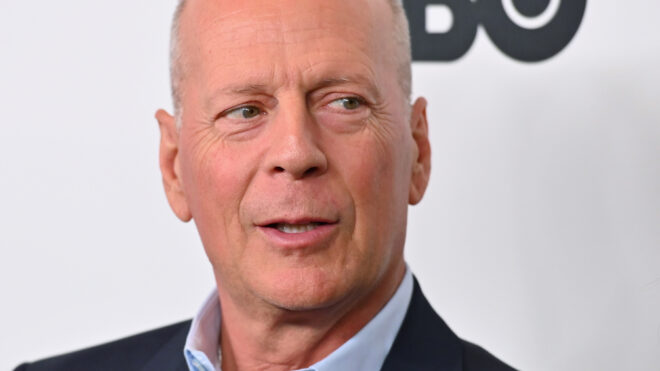 U.S. actor Bruce Willis attends the premiere of "Motherless Brooklyn" during the 57th New York Film Festival at Alice Tully Hall on October 11, 2019 in New York City. (Angela Weiss/AFP/Getty Images/TNS)