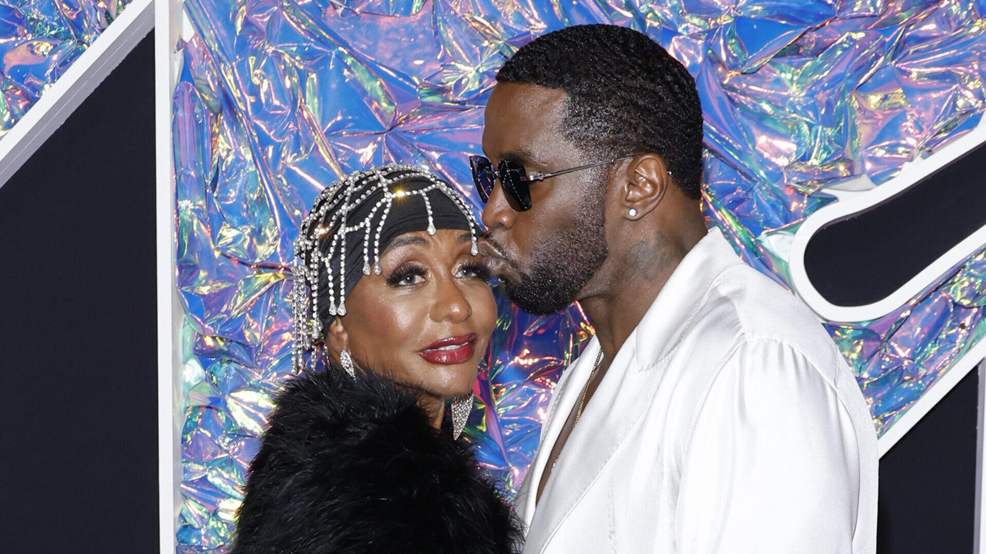 Sean Diddy Combs and his mother, Janice Combs