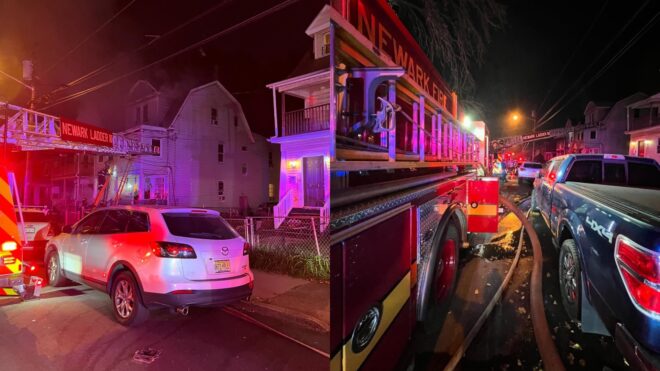 Newark house fire