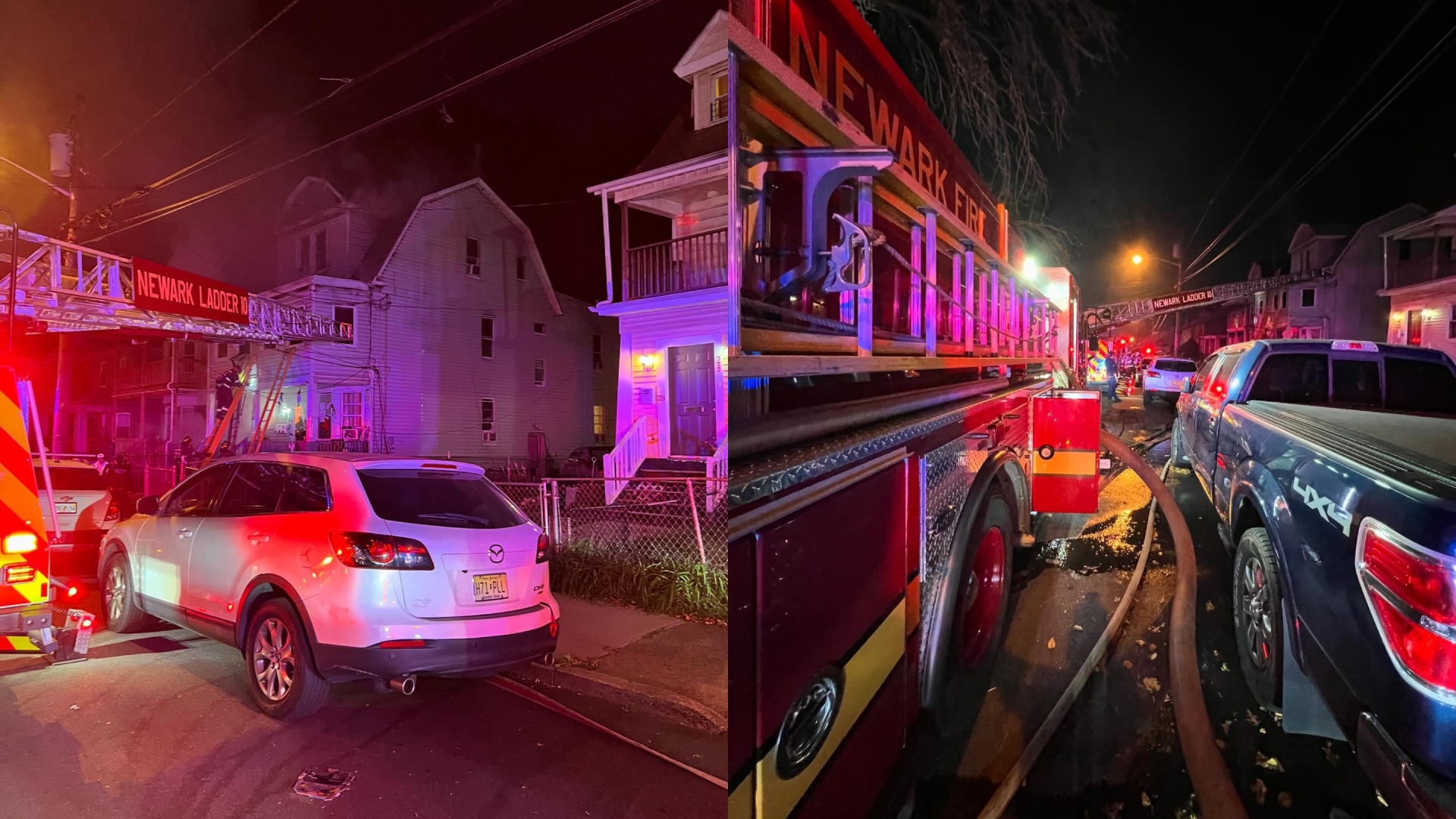 Newark house fire
