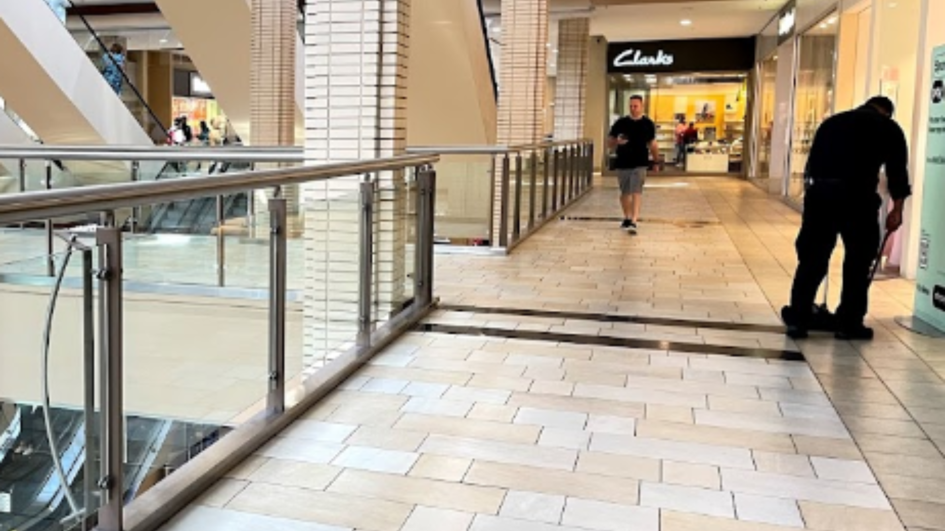interior of Newport Center Mall in New Jersey