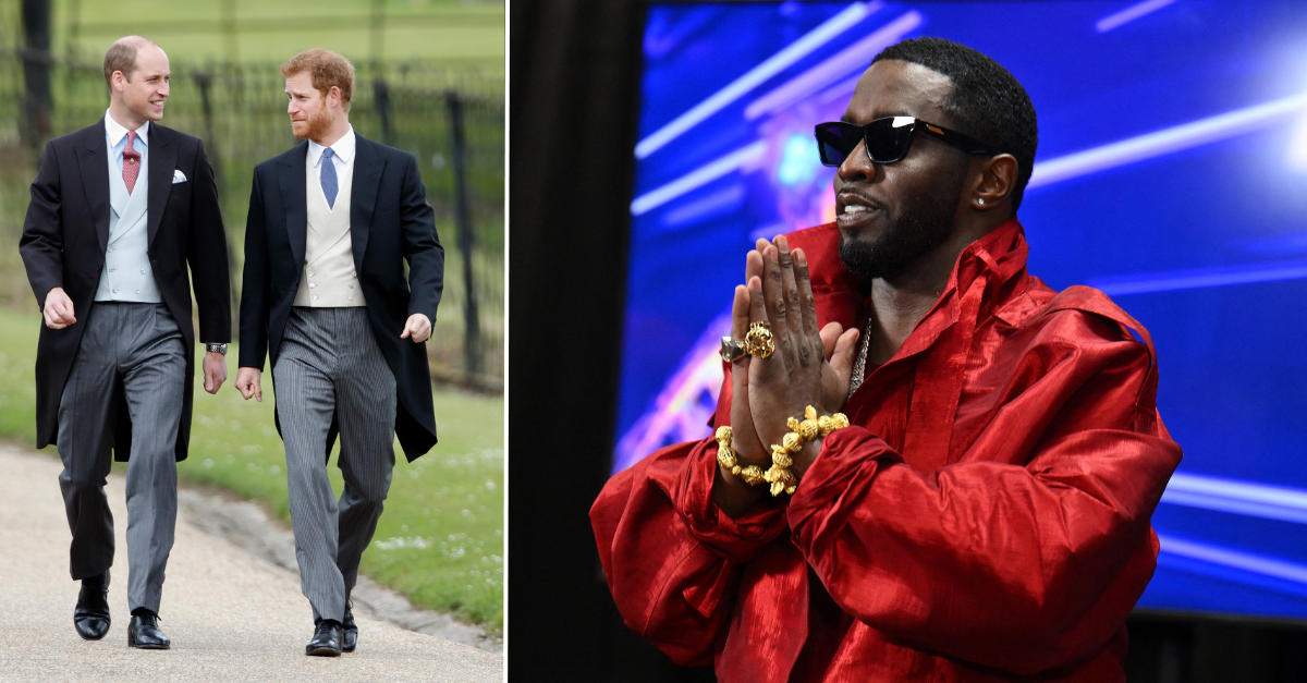 Prince William and Prince Harry, Diddy