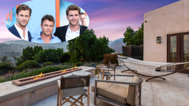 Hemsworth Brothers Malibu home