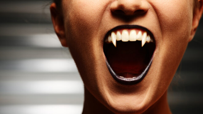 Vampire fangs