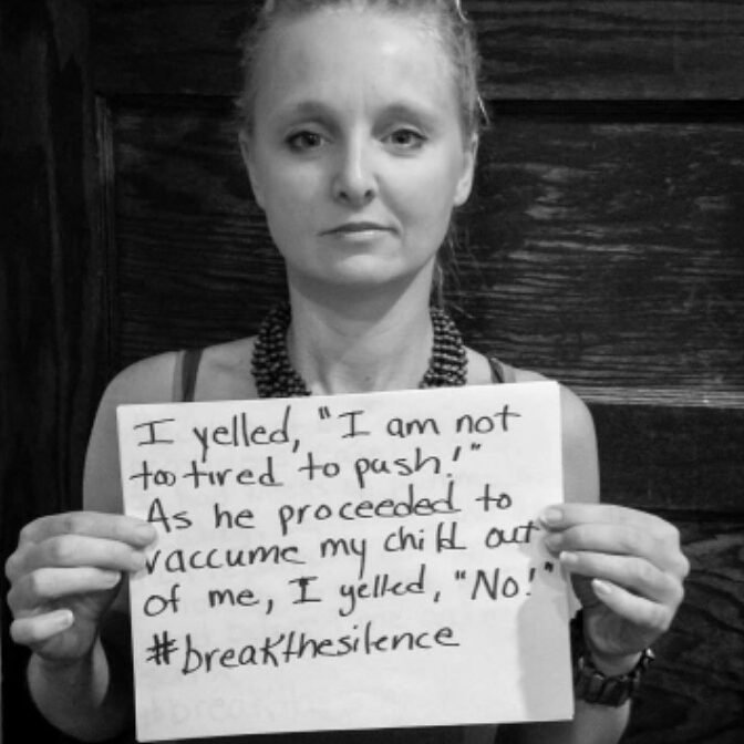 Break the silence