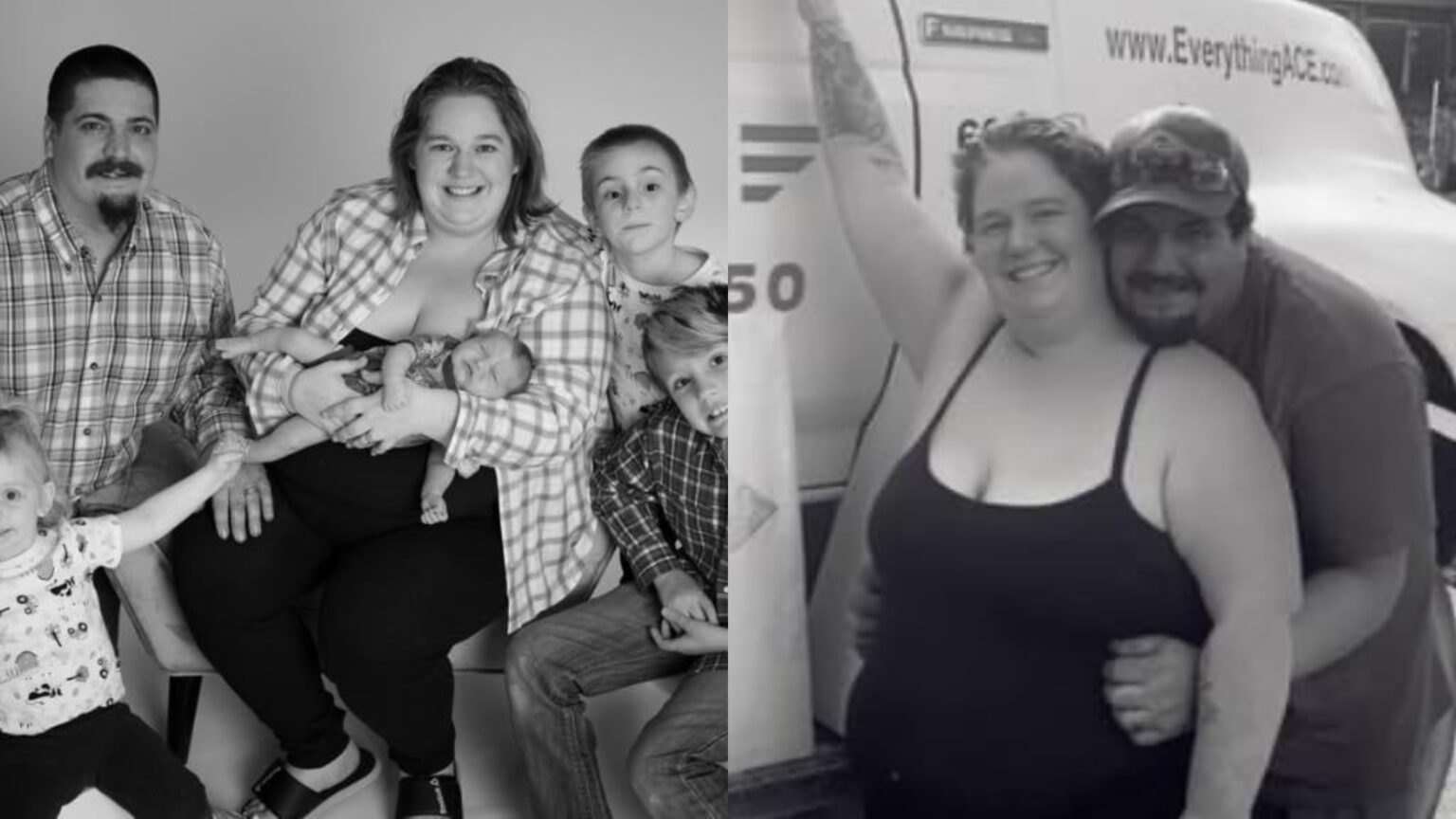 Angel Renee Schonabaum and David Schonabaum and their children