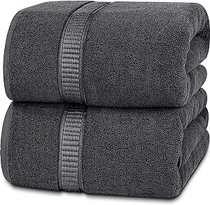 Utopia Towels - Luxurious Jumbo Bath Sheet 2 Piece