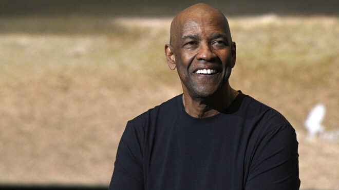 Denzel Washington attends the "Gladiator II" Paris special screening at Pathe Palace on Nov. 10, 2024, in Paris. (Kristy Sparow/Getty Images for Paramount Pictures/TNS)