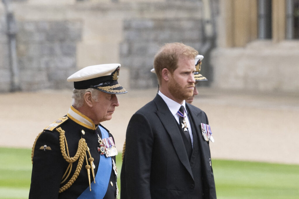 King Charles, Prince Harry