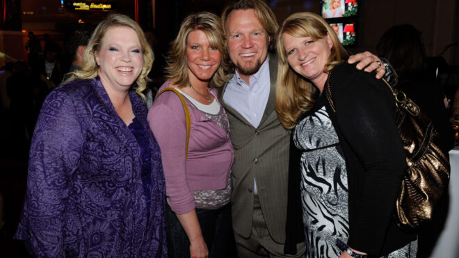 Janelle Brown, Meri Brown, Kody Brown and Christine Brown from "Sister Wives"