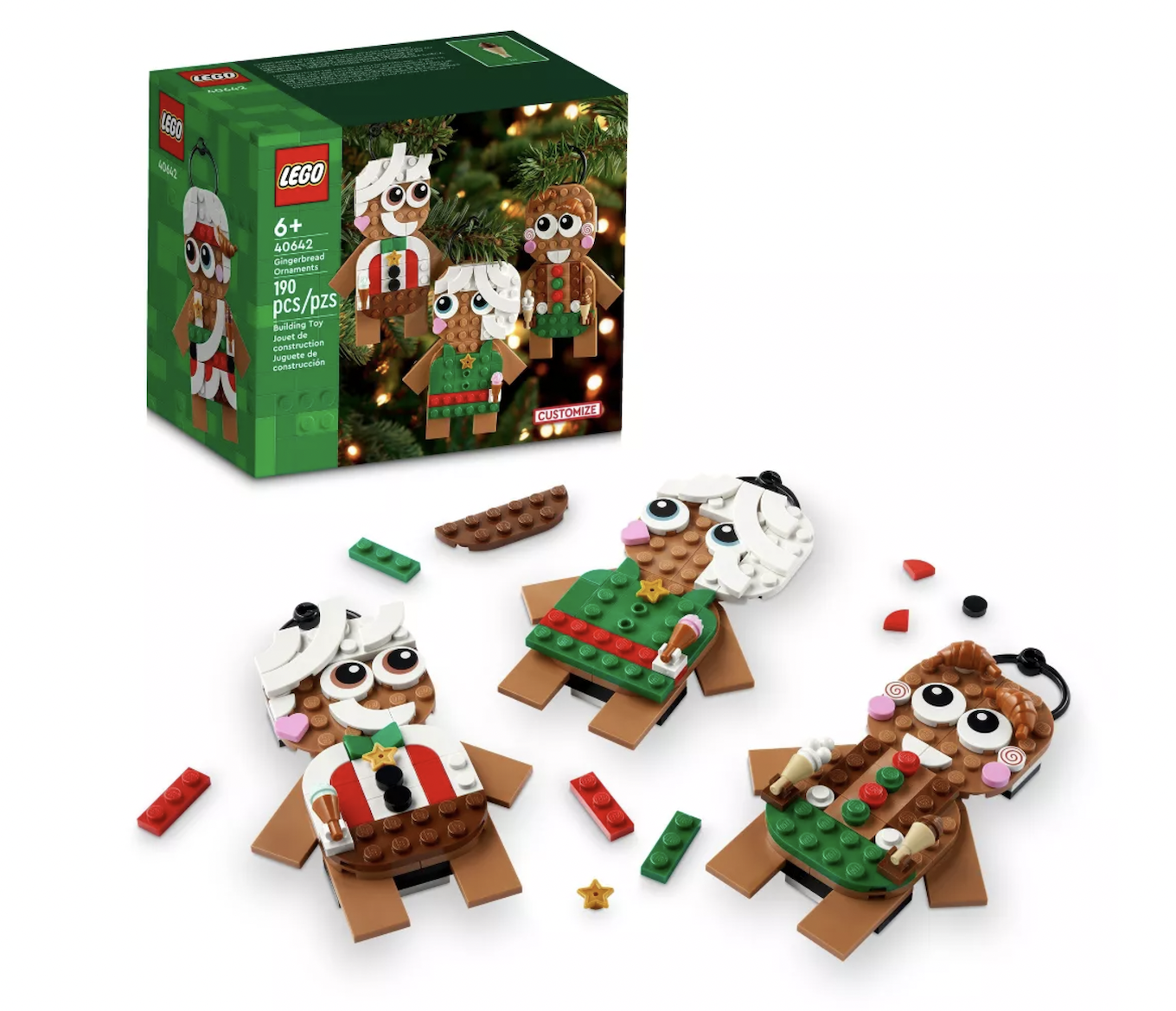 Lego ornament set