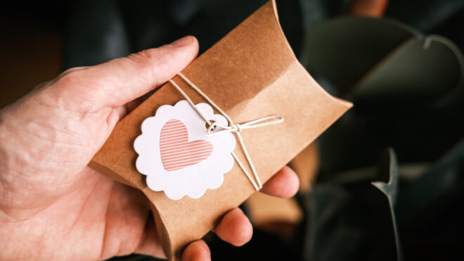 Gift card paper box