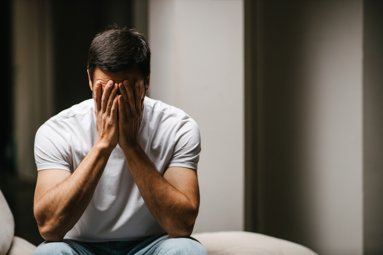 Upset man Upset man