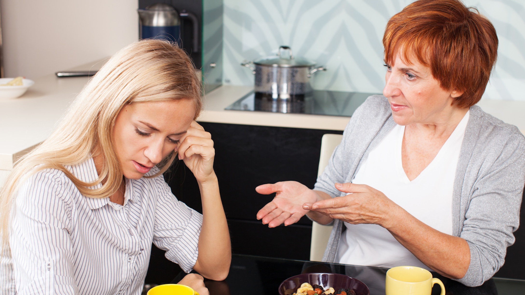 Conflict between mother and daughter