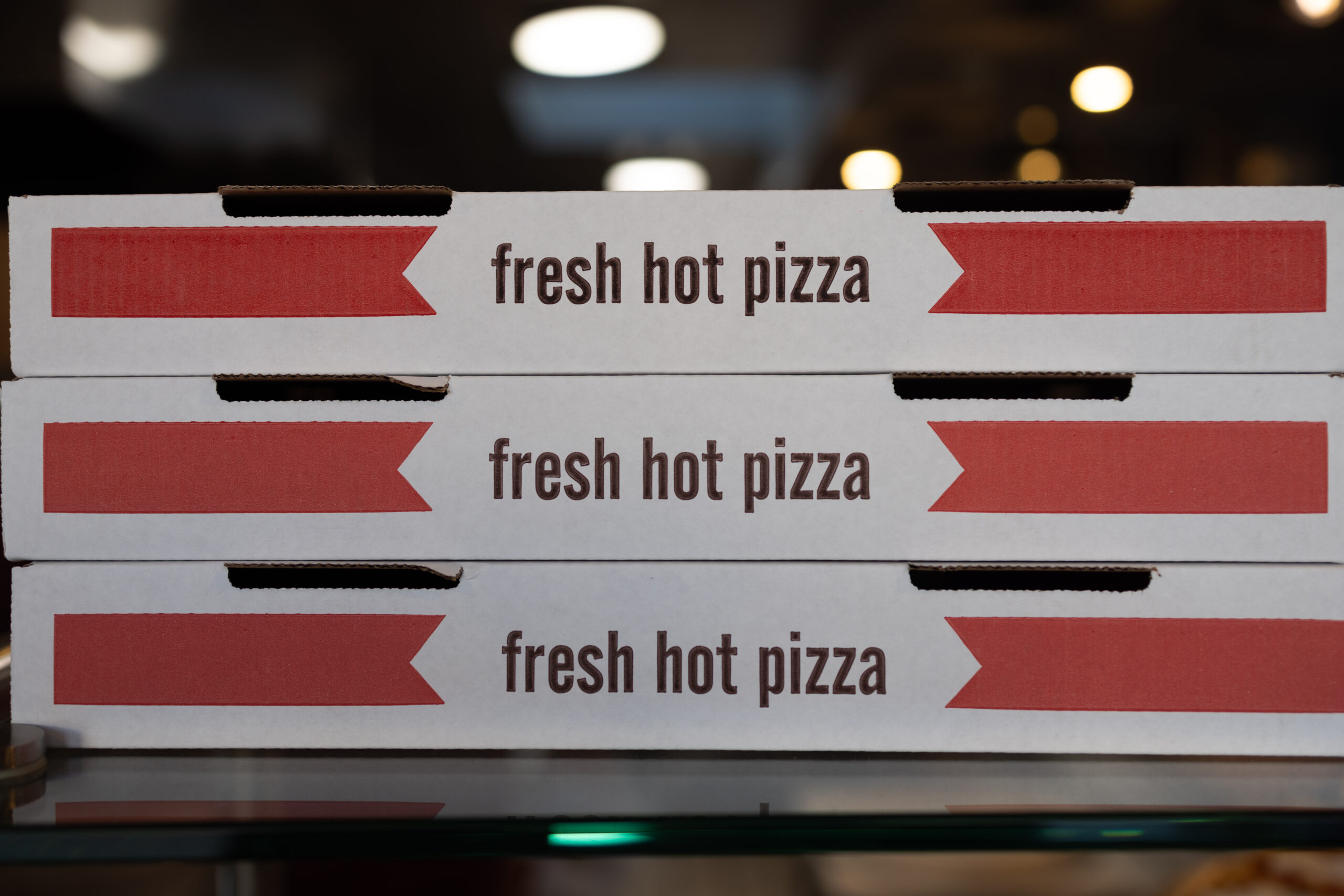 Pizza delivery boxes