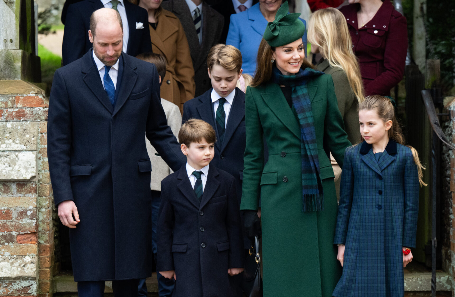 Kate Middleton, Prince William, Princess Charlotte, Prince George, Prince Louis Christmas 2024