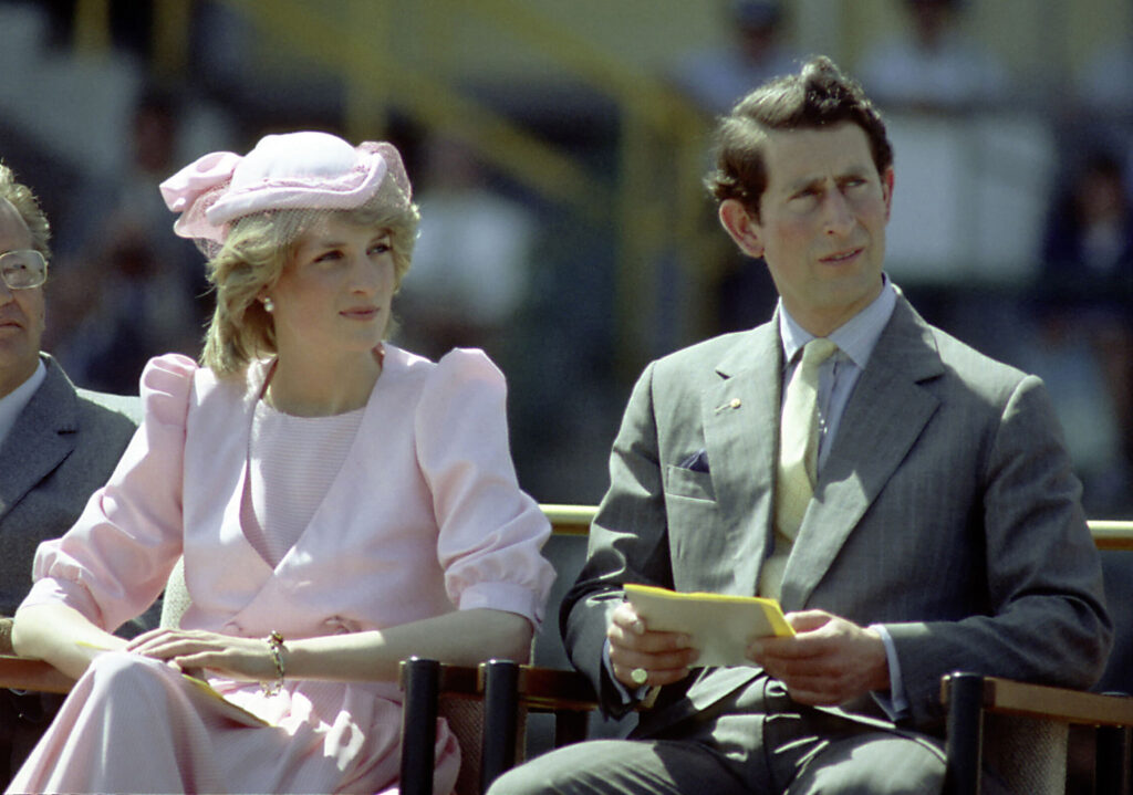 Princess Diana and then Prince Charles
