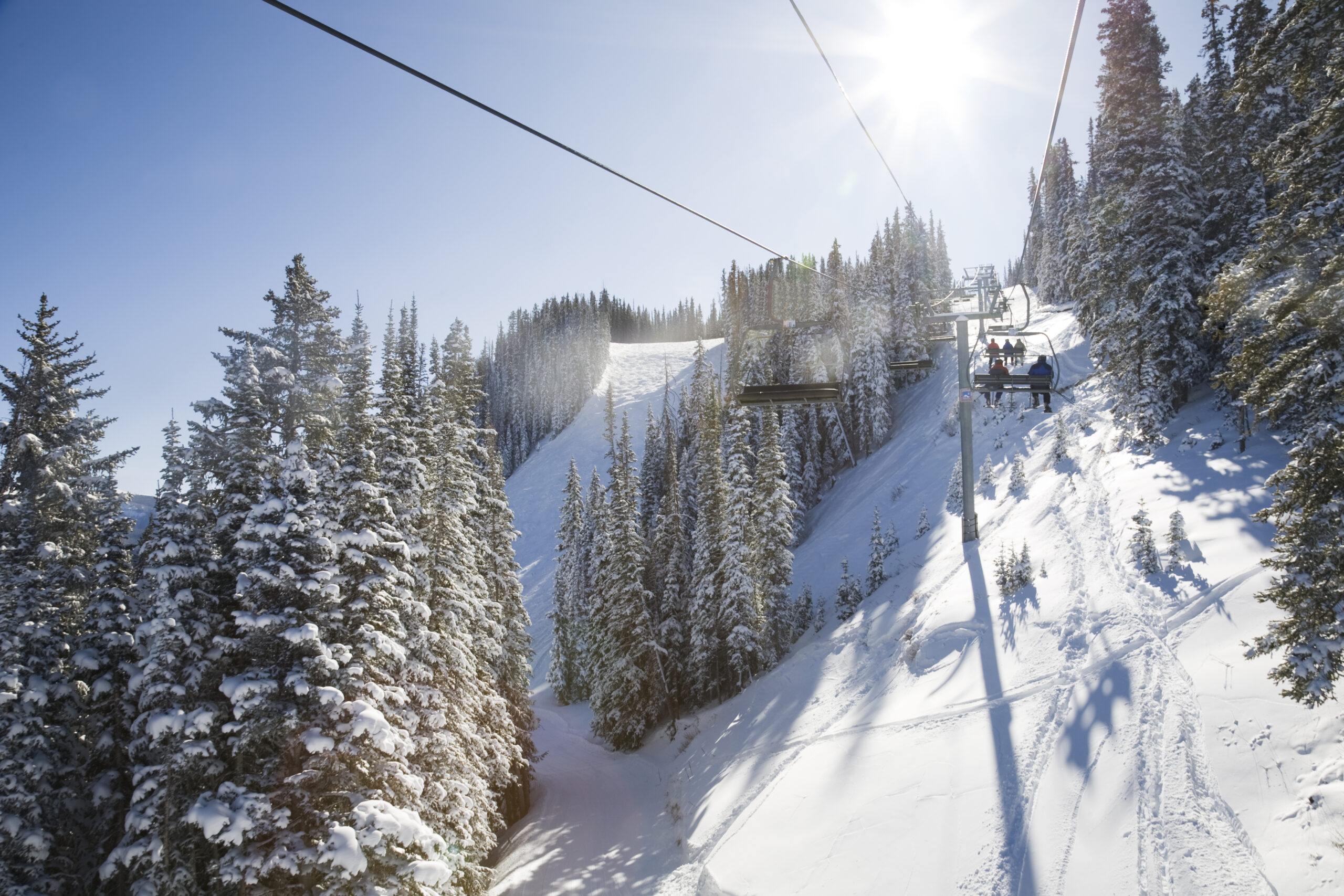 Riding the Chair at Aspen