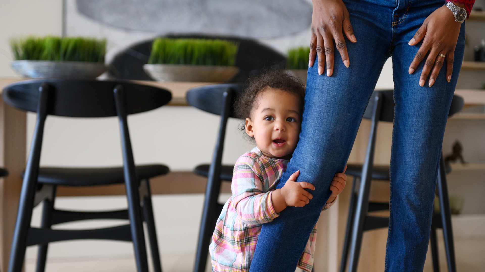 toddler tried to protect