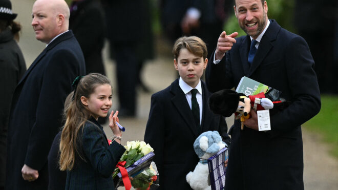 Prince William, Princess Charlotte, Prince George