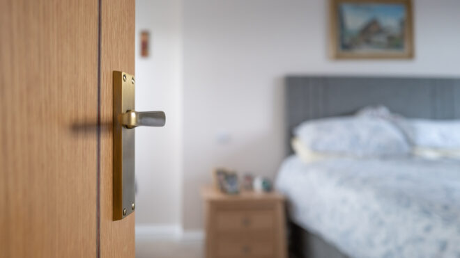 bedroom door