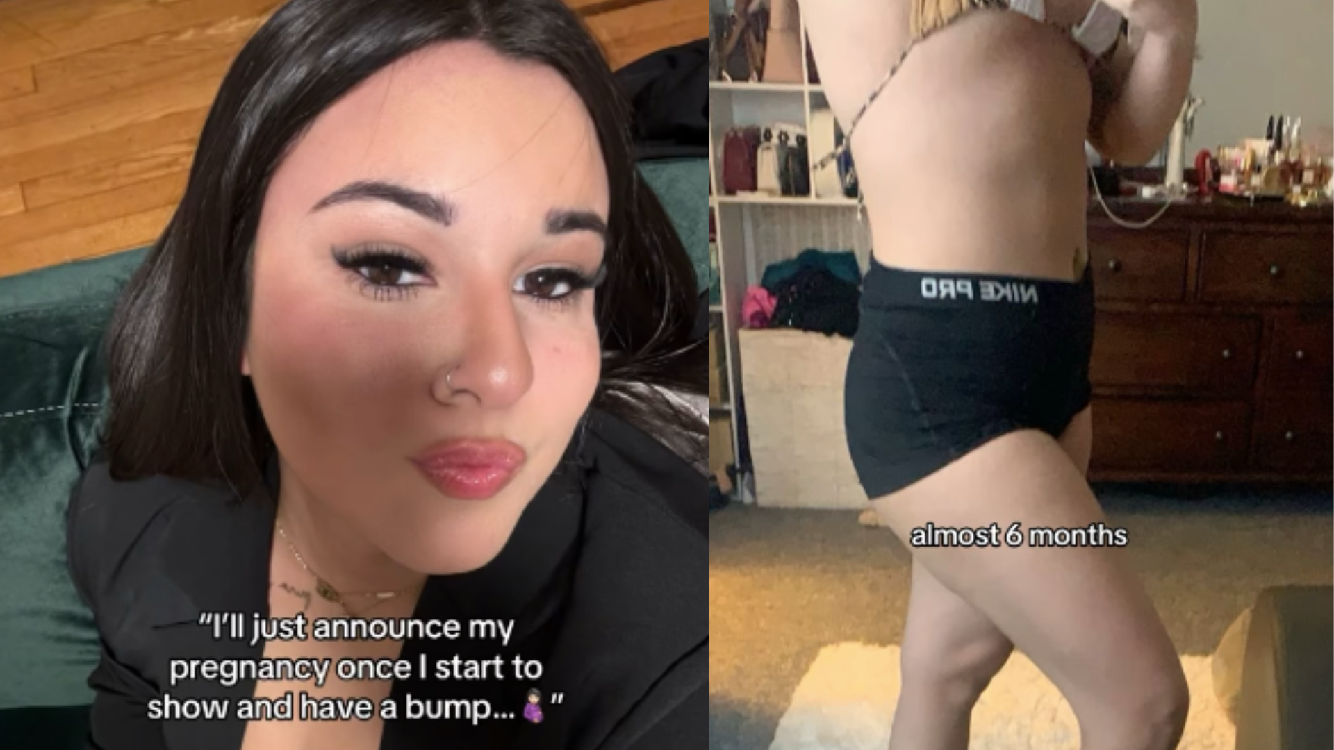 no baby bump