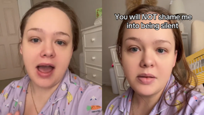 new mom gets honest on TikTok