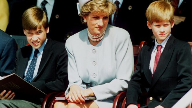 Prince William, Princess Diana, Prince Harry