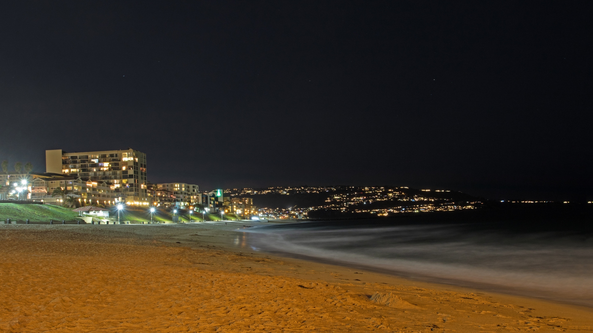 beach night
