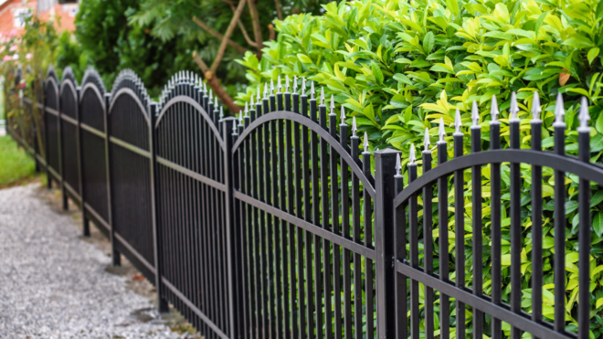 impaled by iron fence