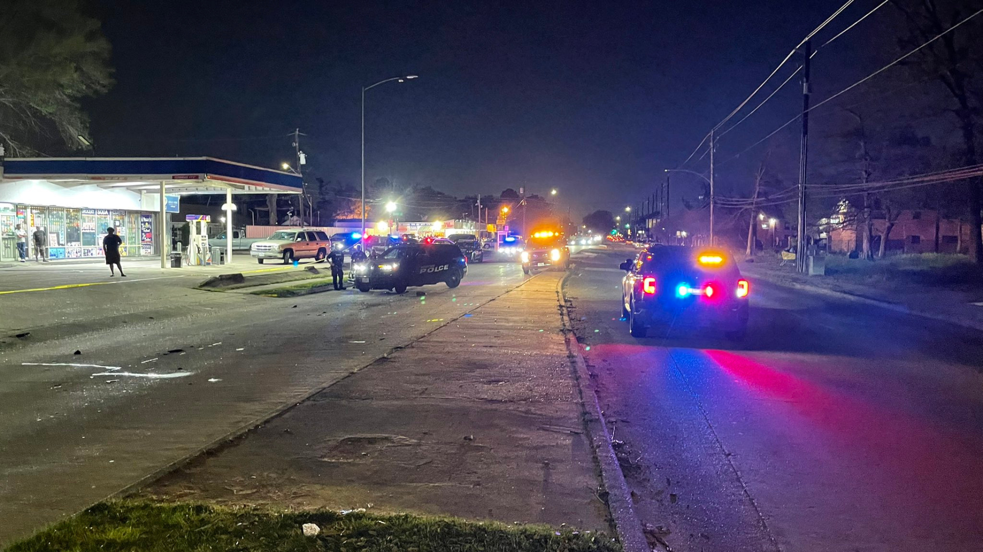 Texas crash site
