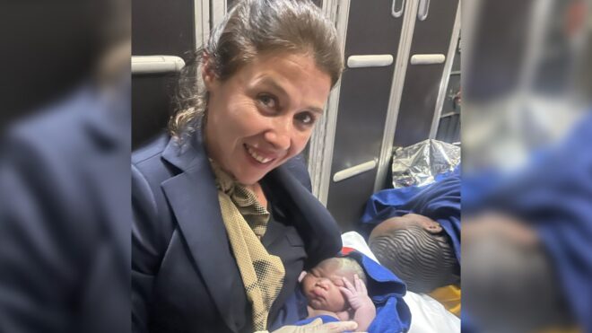 in-flight birth
