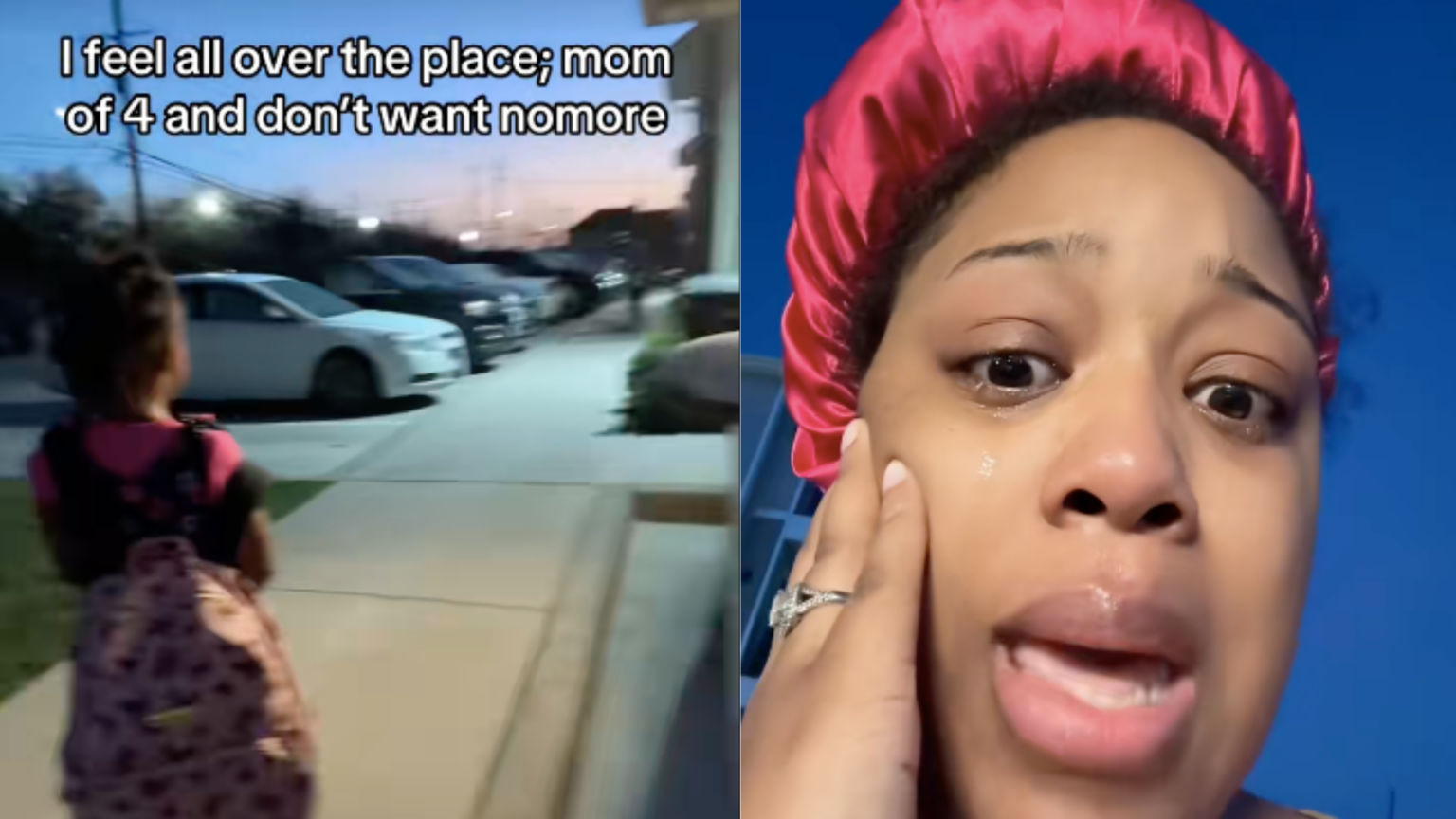 Tired Mom Breaks Down After Dressing Kid for School on Saturday