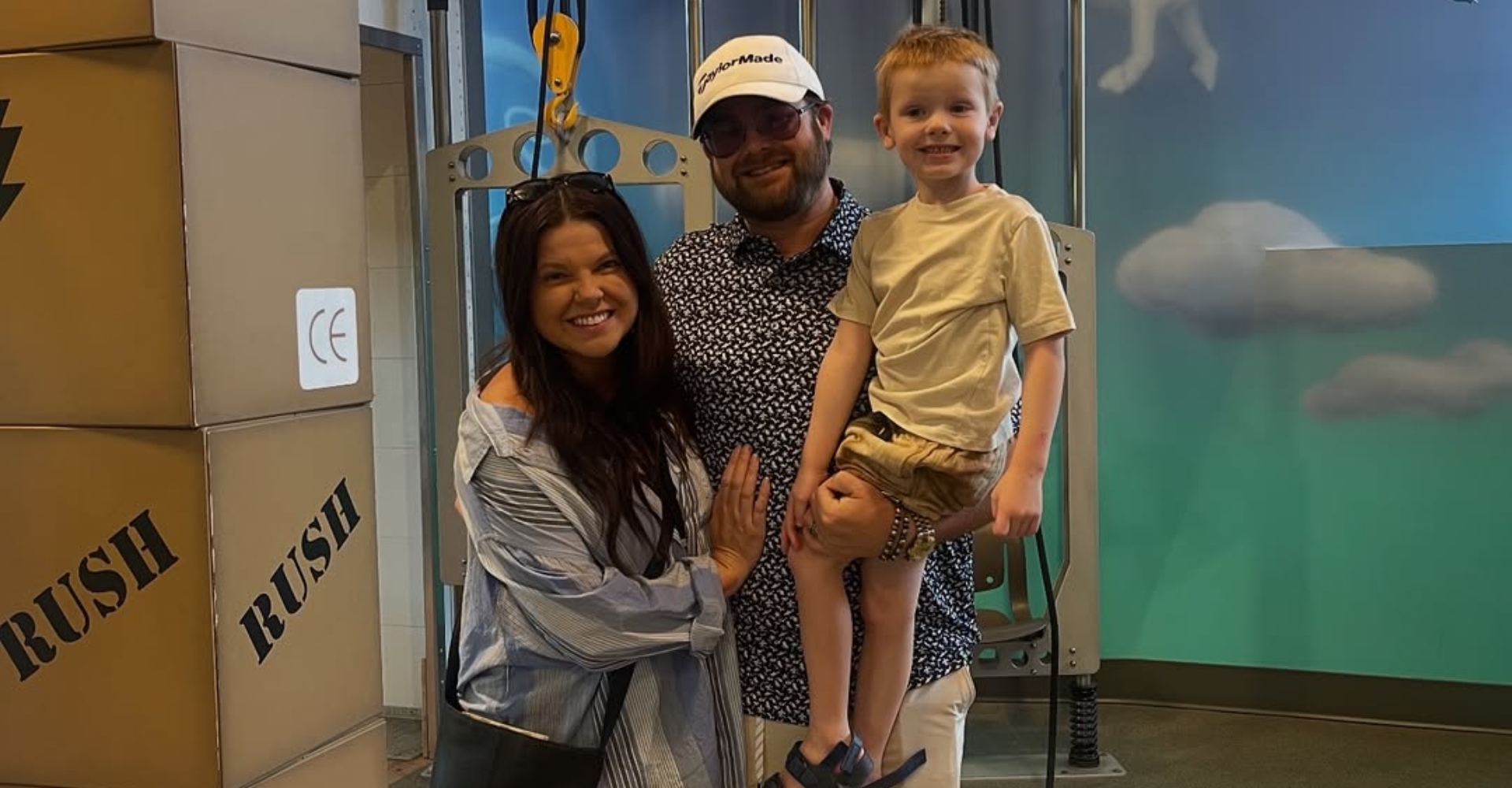 Amy Duggar and family