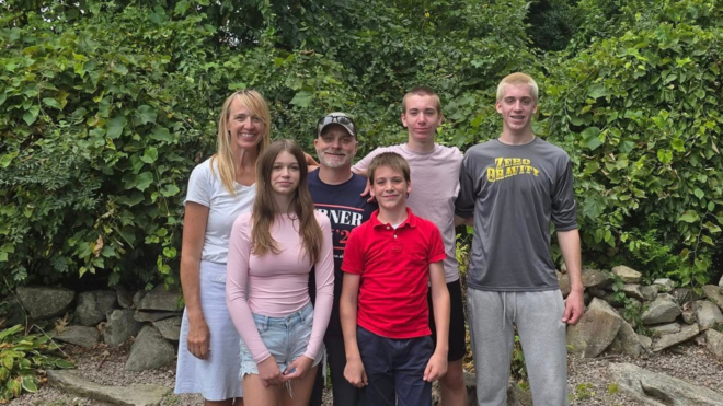 Carrie Sanger and family