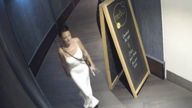 CCTV footage of Crystal Beale