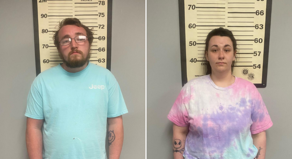 Ricky and Nichole North mug shots