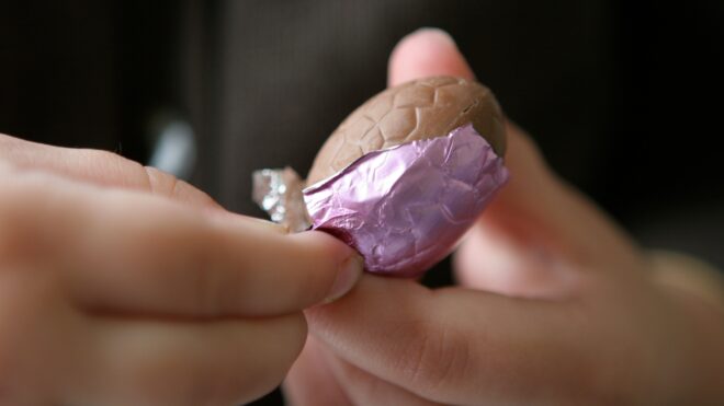 chocolate egg