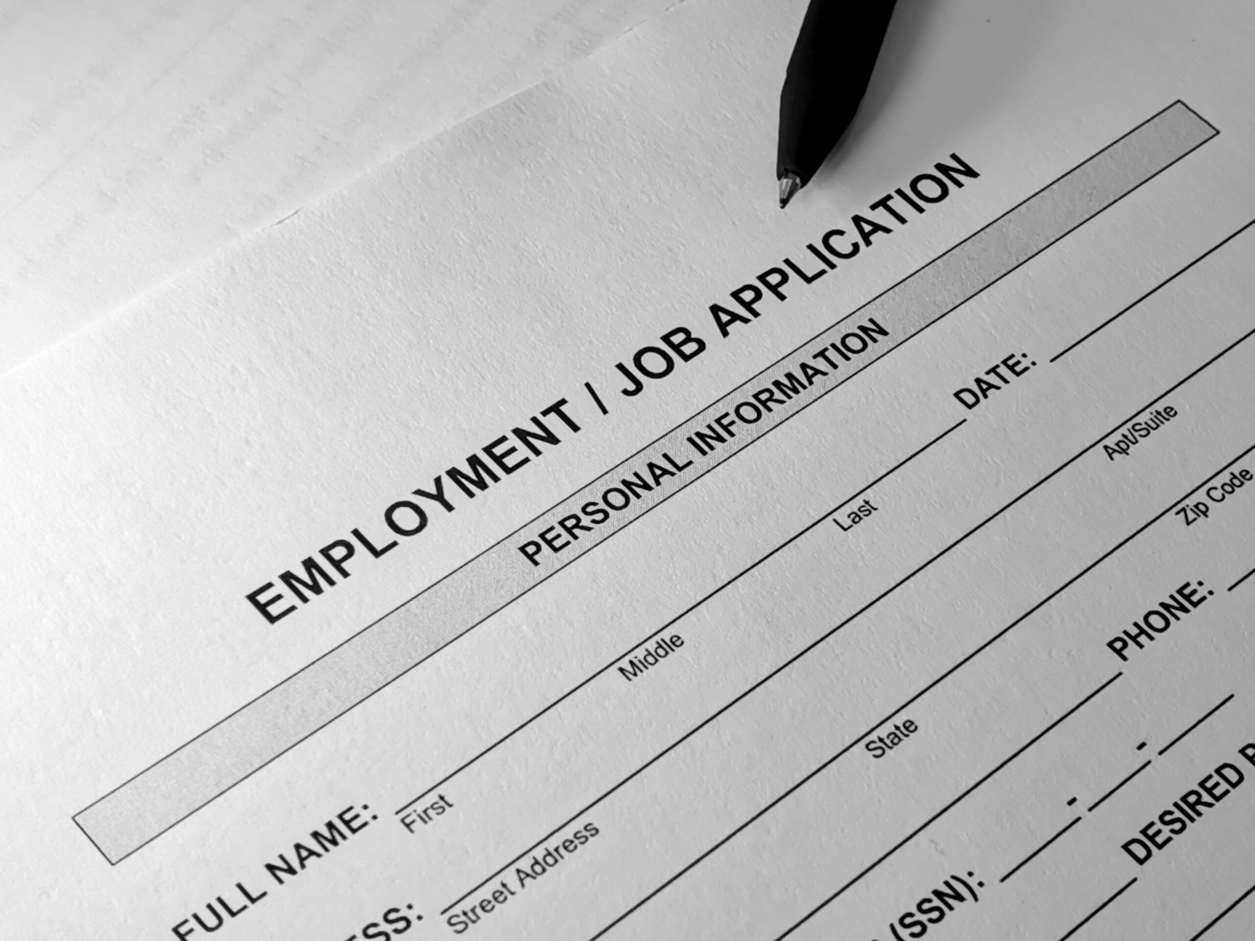 job application