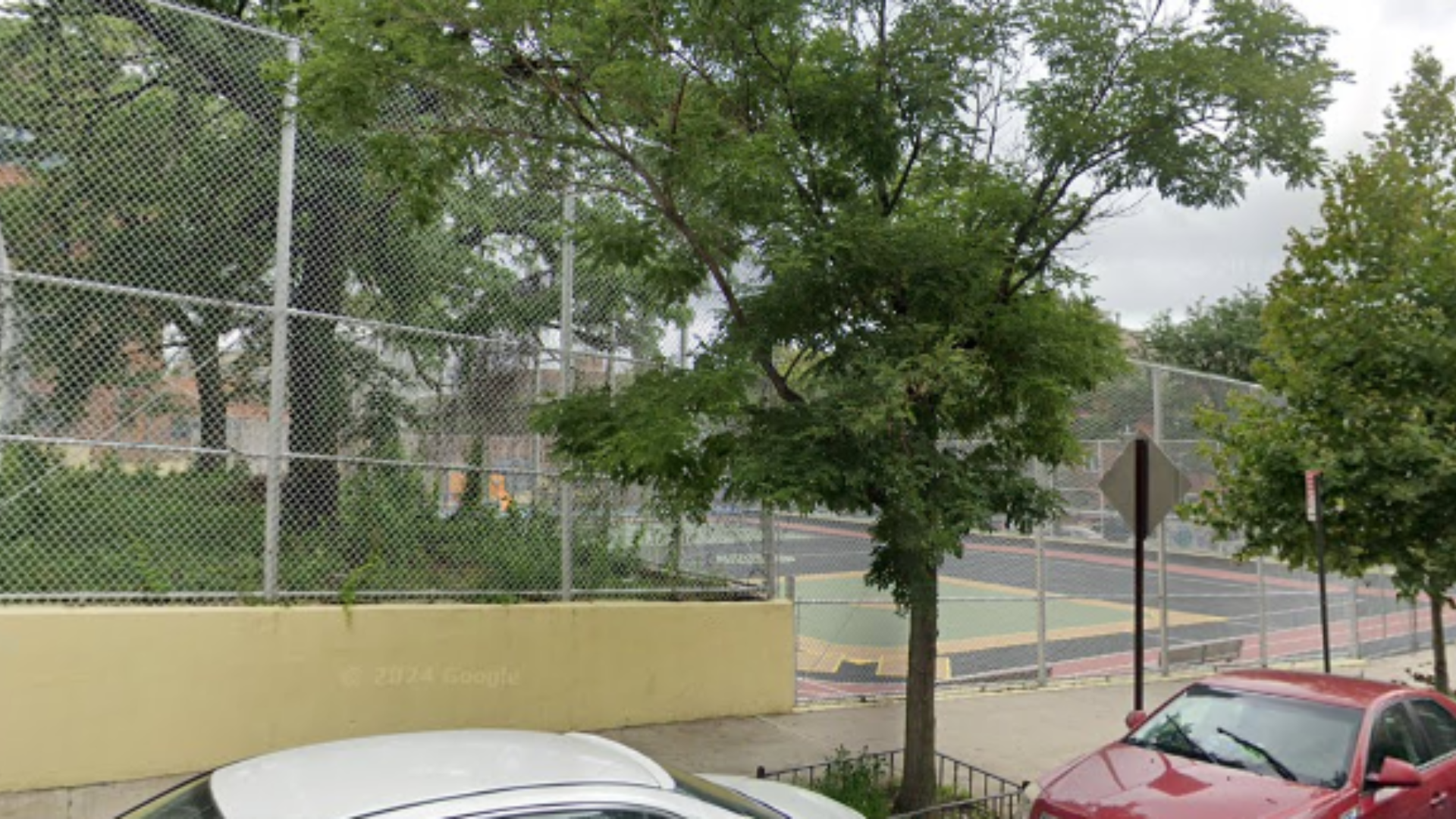 Bronx Latin school playground
