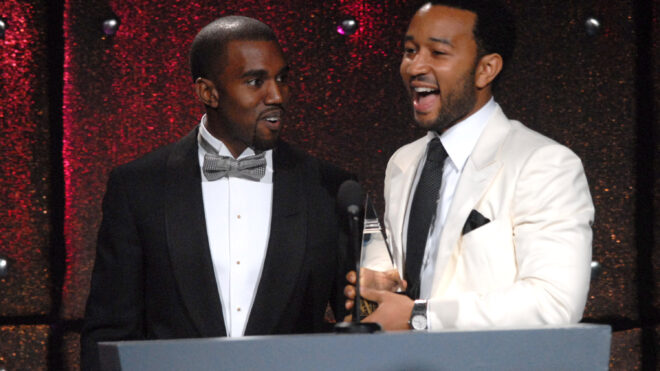 Kanye West and John Legend