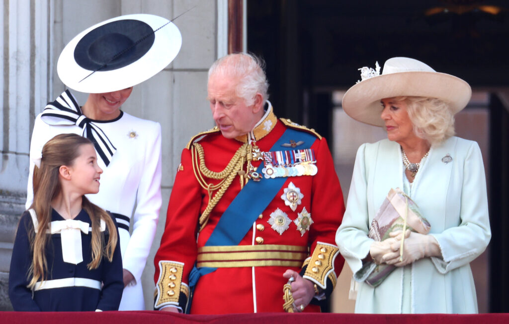 Princess Charlotte, King Charles, Camilla, Kate Middleton