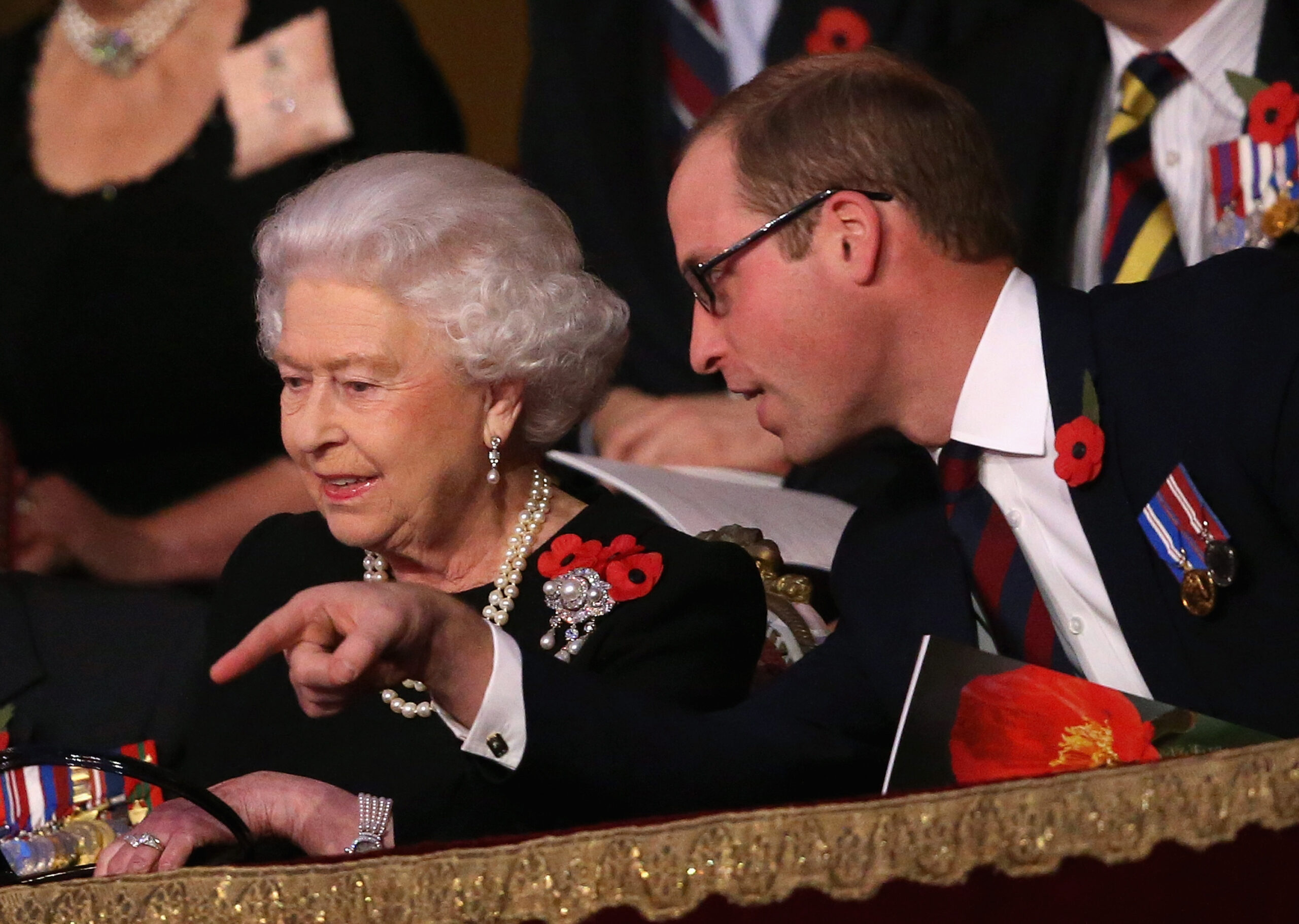 Prince William, Queen Elizabeth