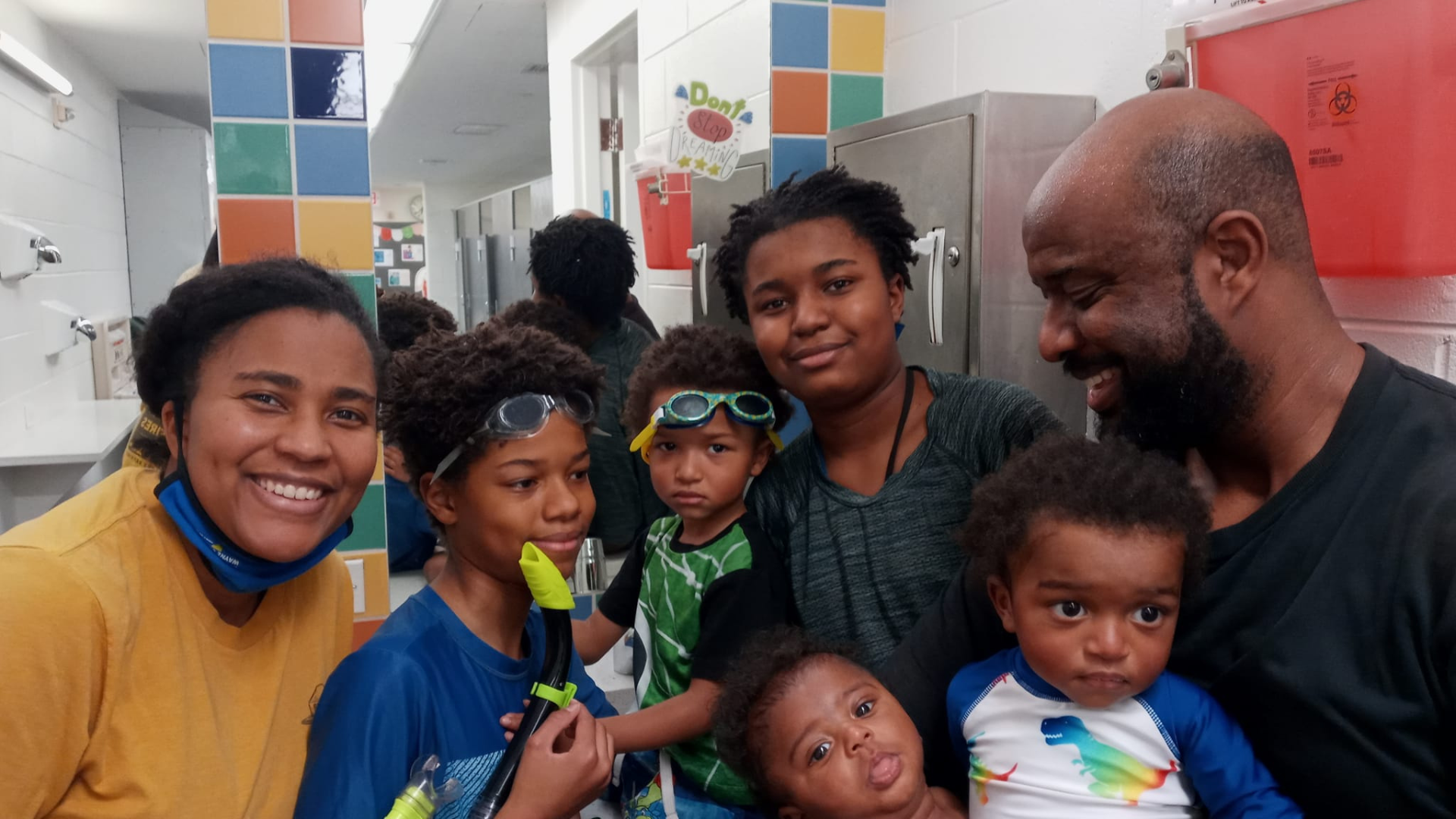 Kwasi and Elizabeth Agbottah and their five sons