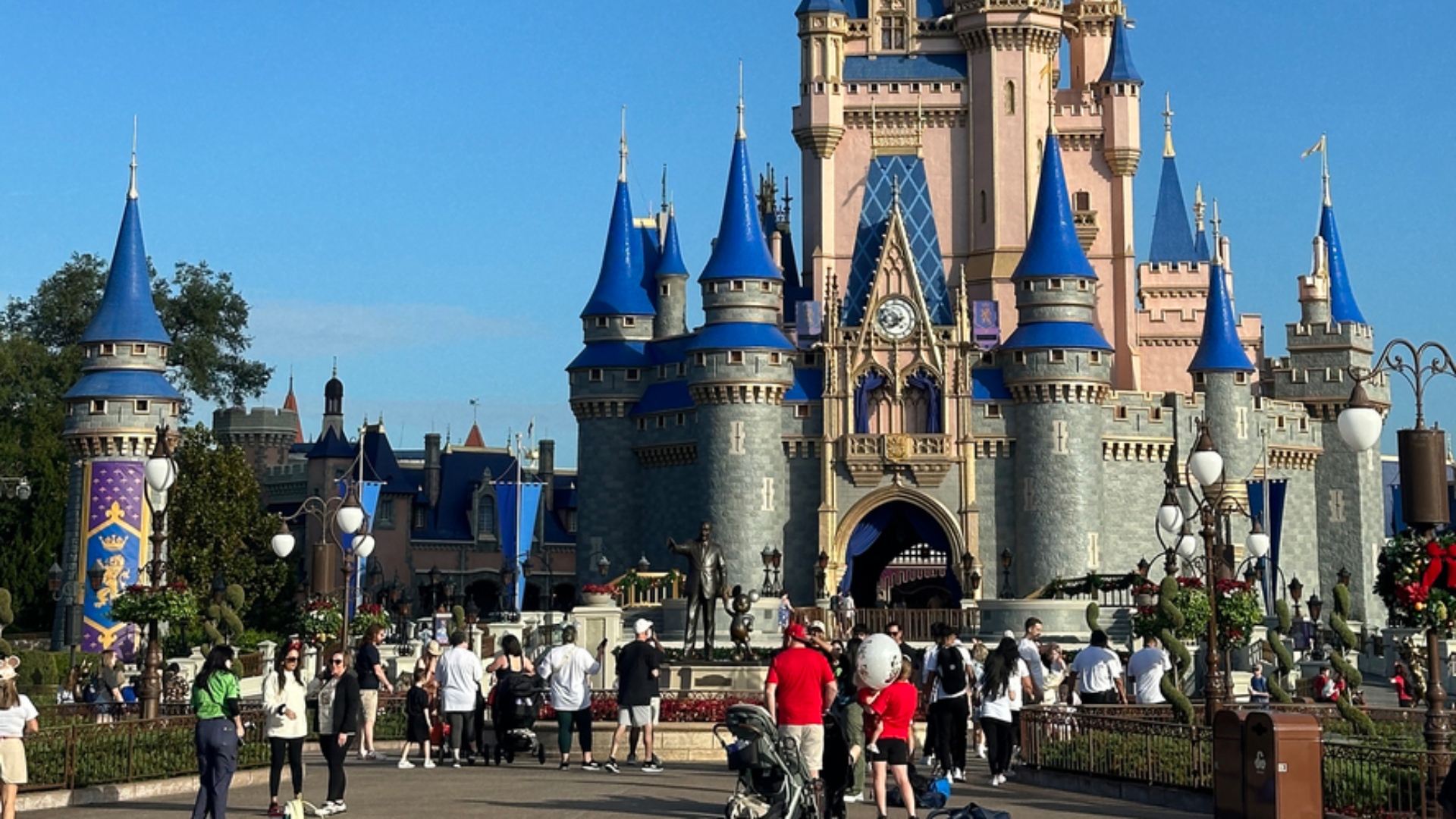 Cinderella's Castle at Disney World