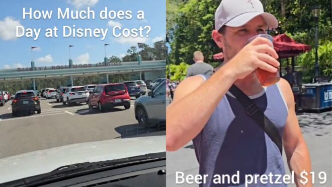 disney world cost viral video