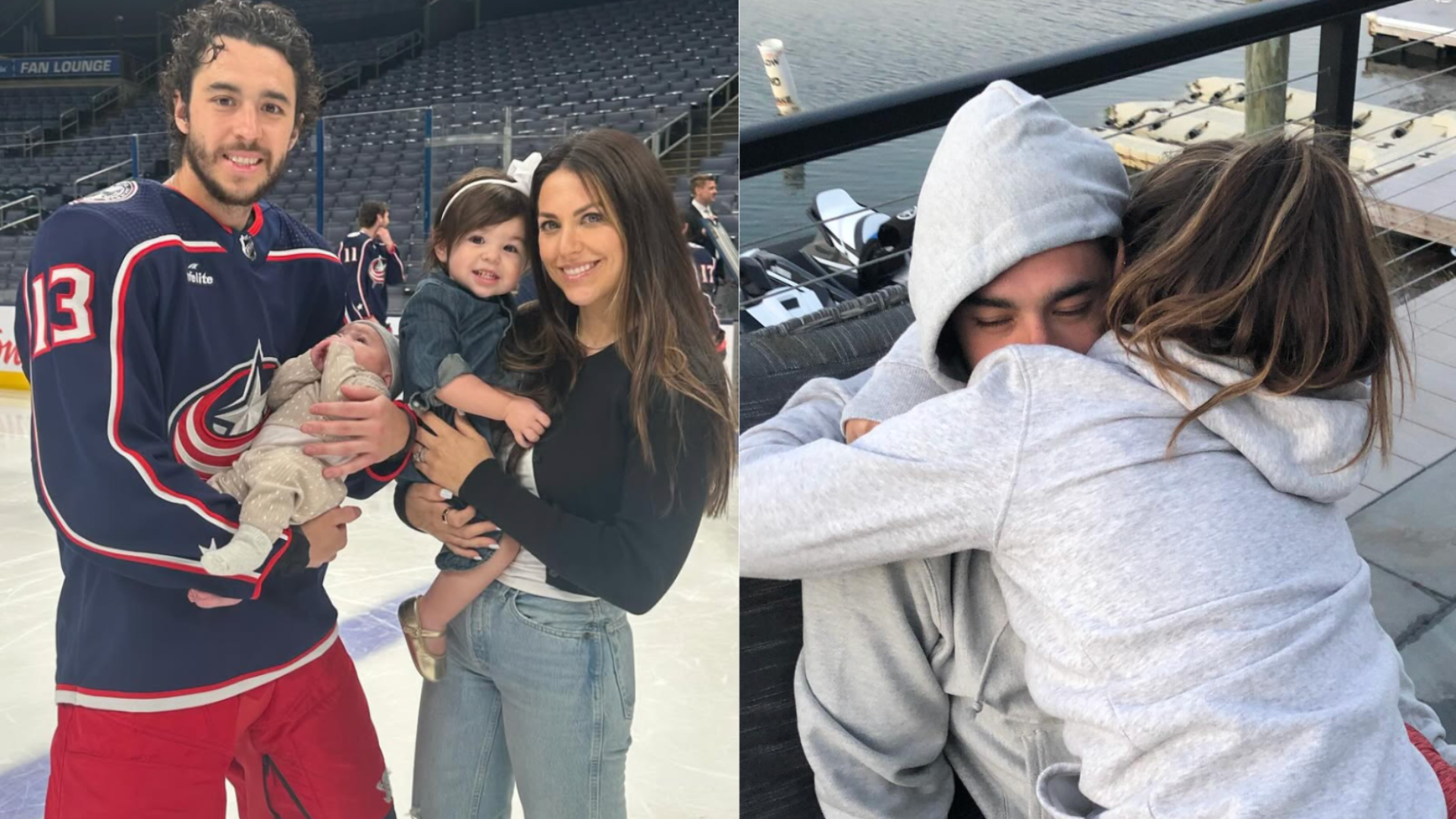 Meredith Gaudreau and Johnny Gaudreau
